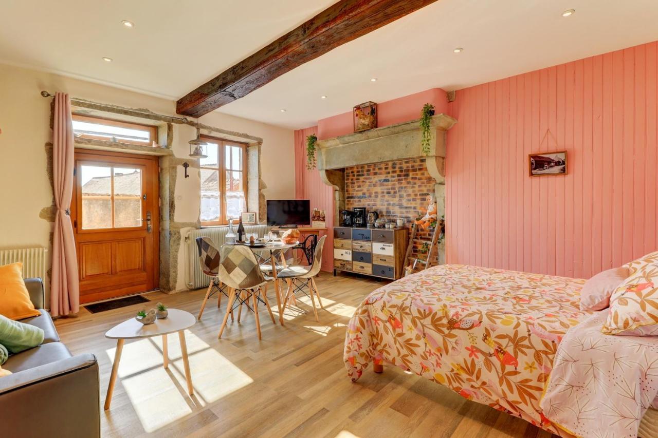 Le Petit Pressoir - Charmant Studio Collonges-en Charollais Exterior foto